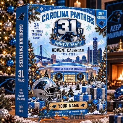 Carolina Panthers Anniversary Advent Calendar 2026