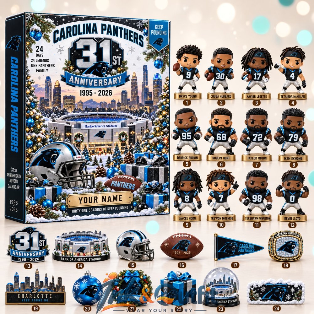 Carolina Panthers x 31st Anniversary Advent Calendar 2026