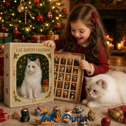 Cat Advent Calendar 24 Days – Christmas Countdown for Cat Lovers