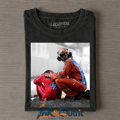 Charles Leclerc Monza Crash F1 Ferrari Formula 1 Racing Iconic Moment T Shirt