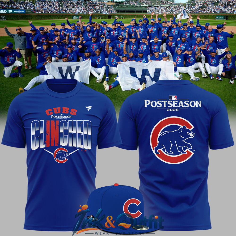 Chicago Cubs Postseason 2026 T-Shirt