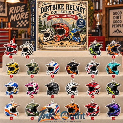 Christmas Dirtbike Helmet Collection Advent Calendar 2026