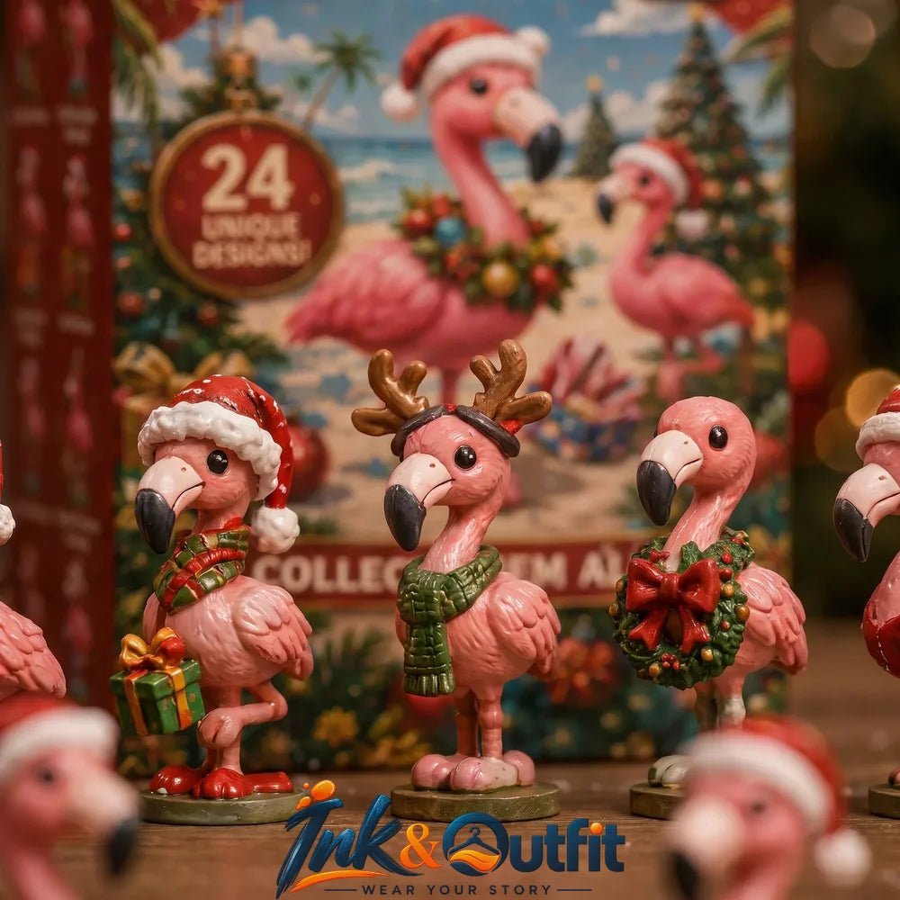 Christmas Flamingo Advent Calendar 2026 – 24 Days of Cute Surprises