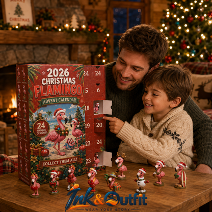 Christmas Flamingo Advent Calendar 2026 – 24 Days of Cute Surprises