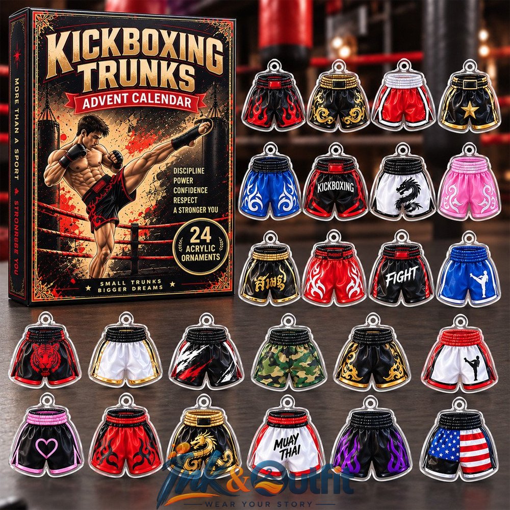Christmas Kickboxing Trunks Advent Calendar 2026