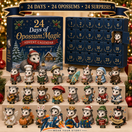 Christmas Opossum Advent Calendar – 24 Collectible Surprises