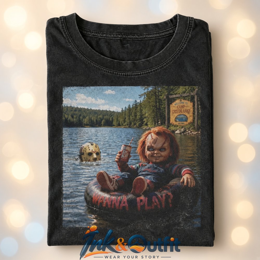 Chucky x Jason Wanna Play T-Shirt