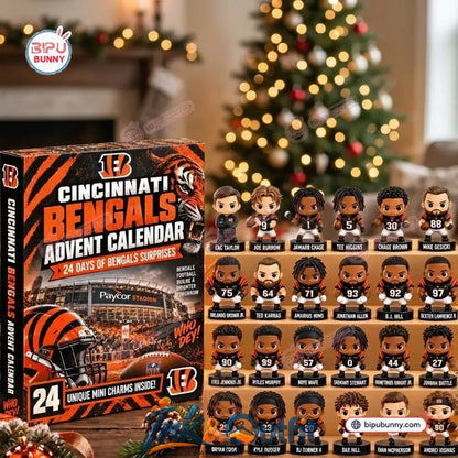 Cincinnati Bengals NFL Advent Calendar Calendar