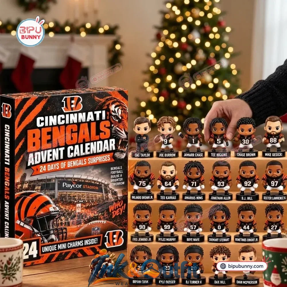 Cincinnati Bengals NFL Advent Calendar Calendar