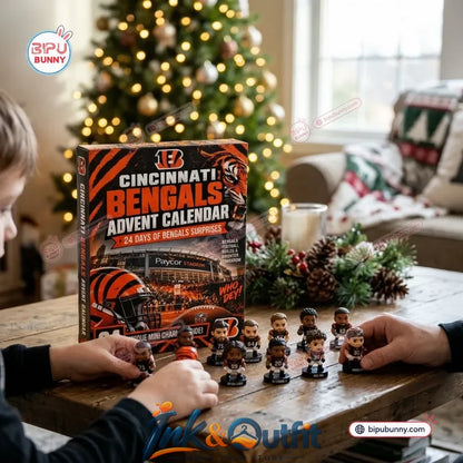 Cincinnati Bengals NFL Advent Calendar Calendar