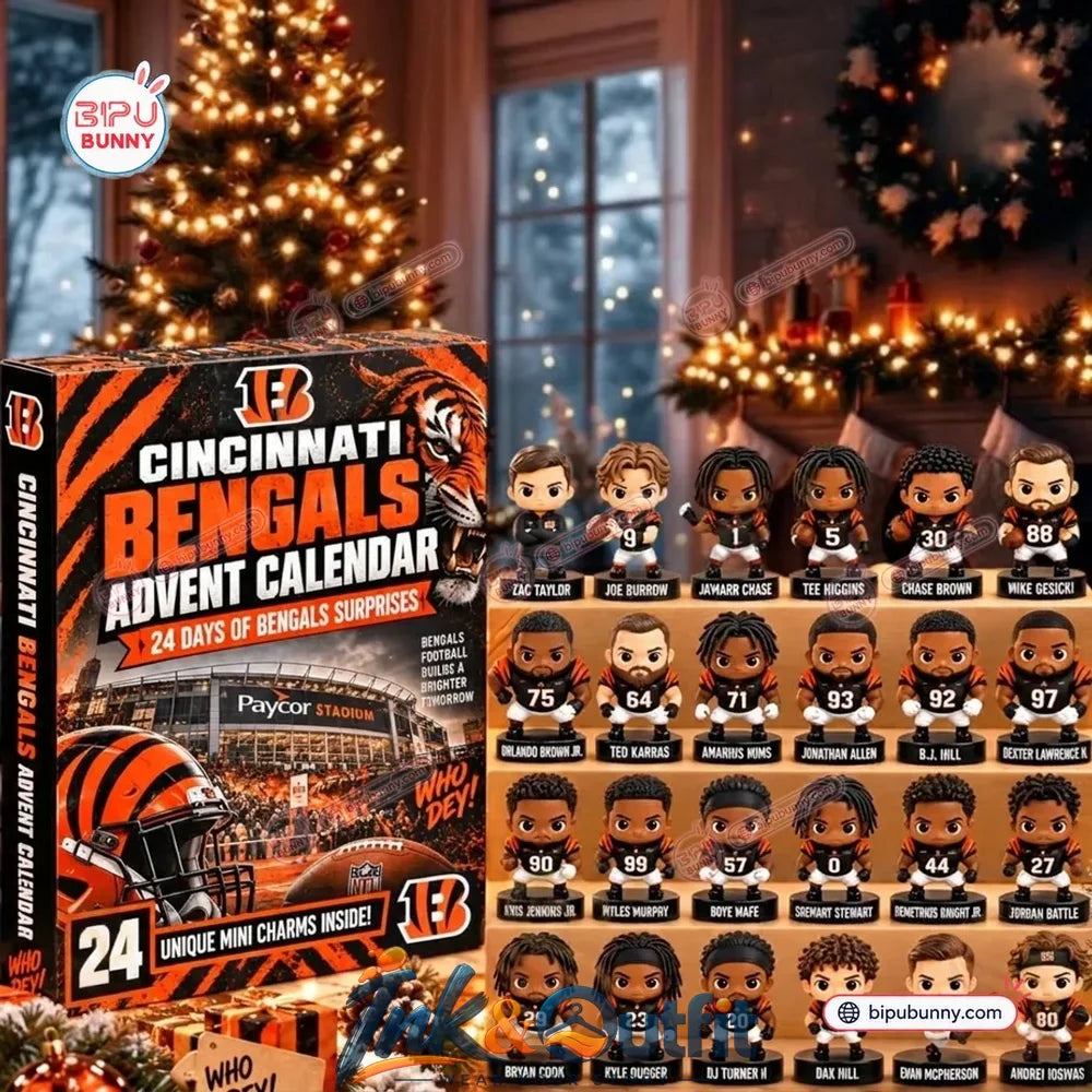 Cincinnati Bengals NFL Advent Calendar Calendar