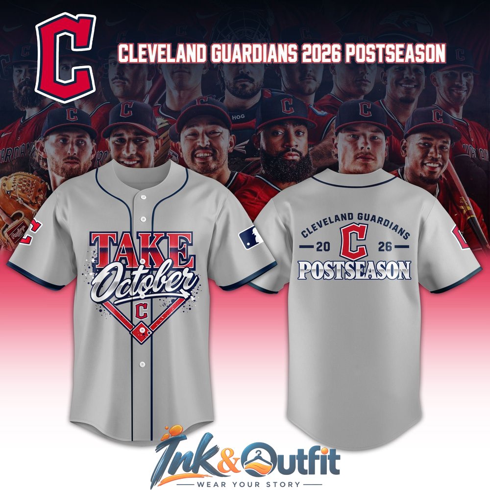 Cleveland Guardians 2026 Take October Limited Edition Baseball Jersey