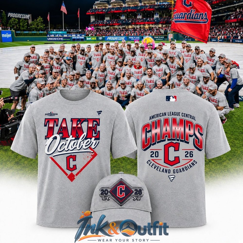 Cleveland Guardians 2026 Take October T Shirt
