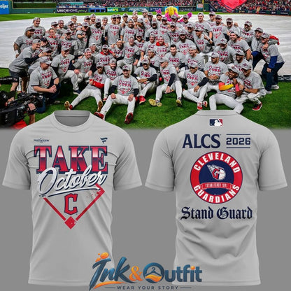 Cleveland Guardians 2026 Take October T Shirt