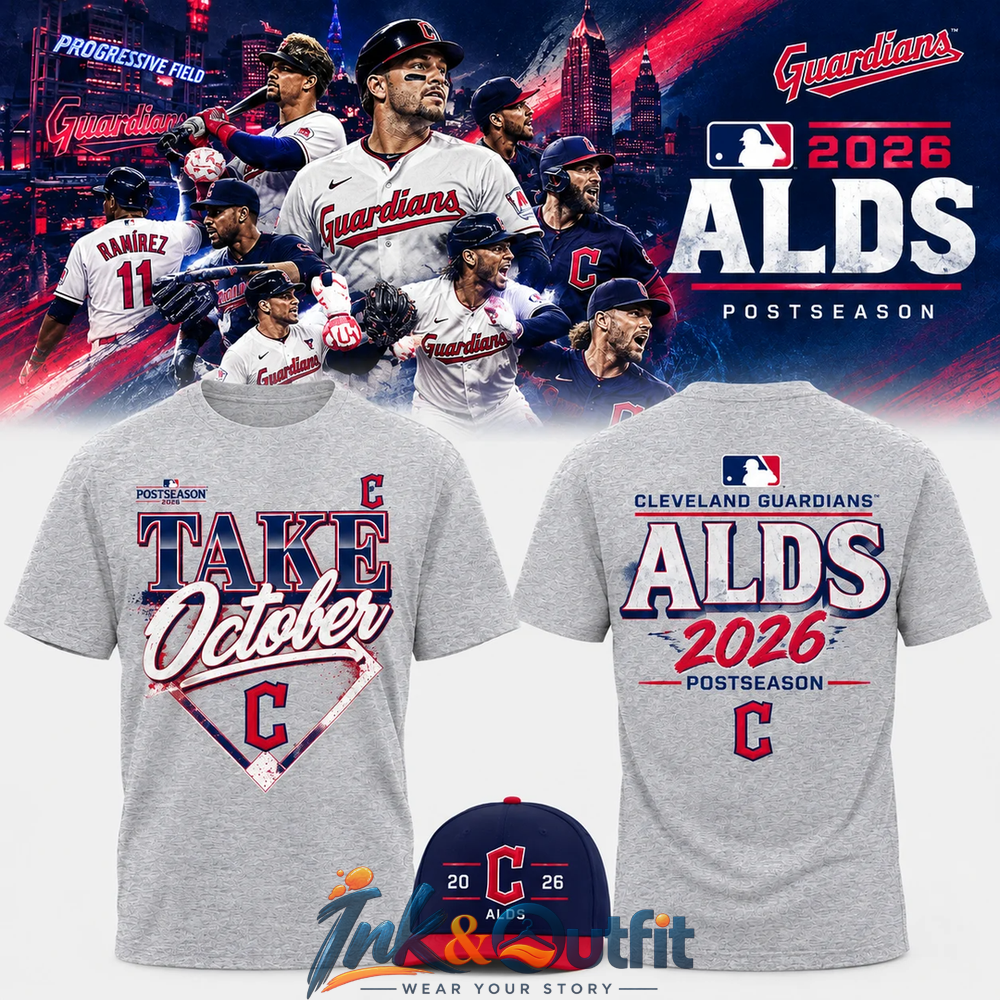 Cleveland Guardians 2026 Take October T Shirt
