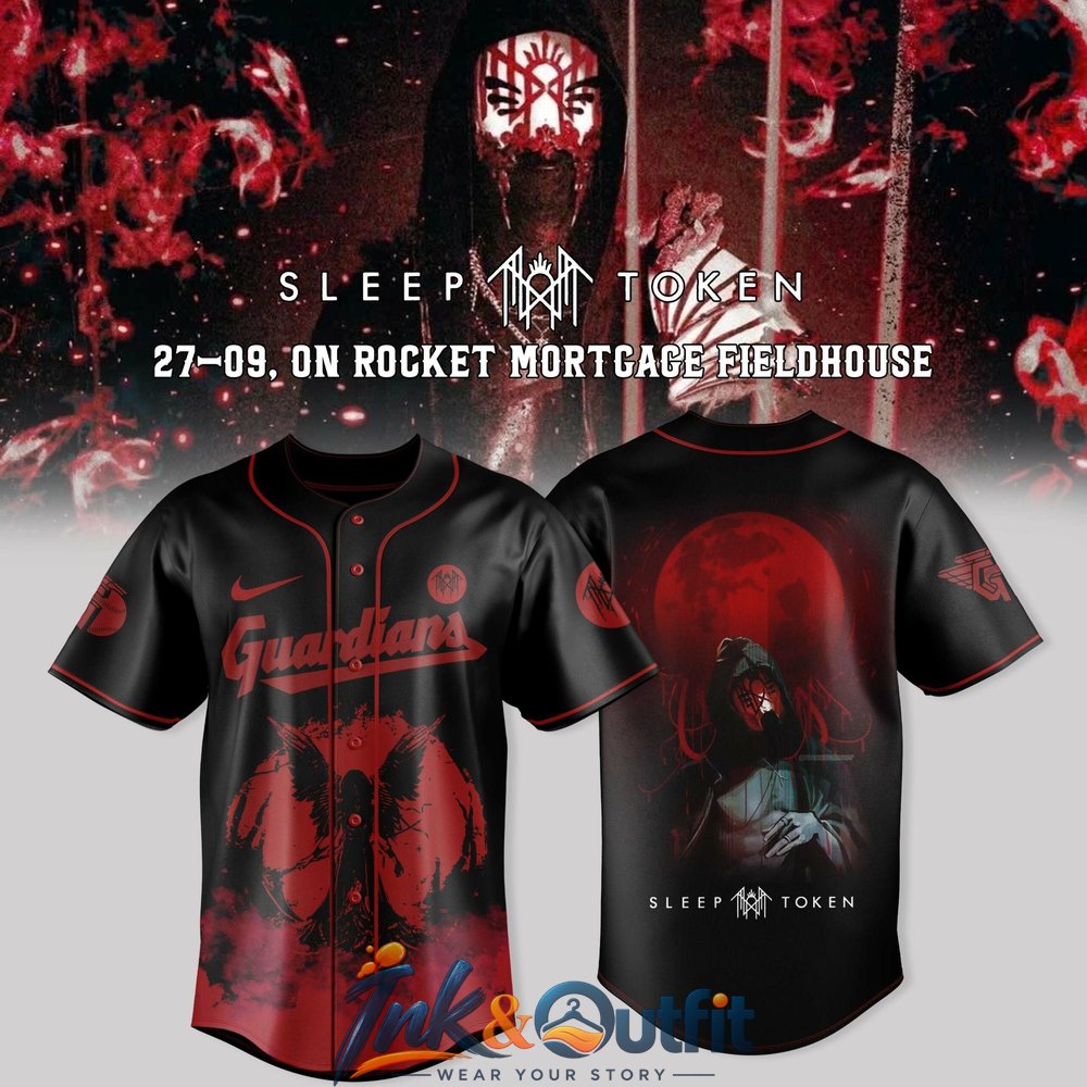 Cleveland Guardians Sleep Token Even in Arcadia Tour Baseball Jersey