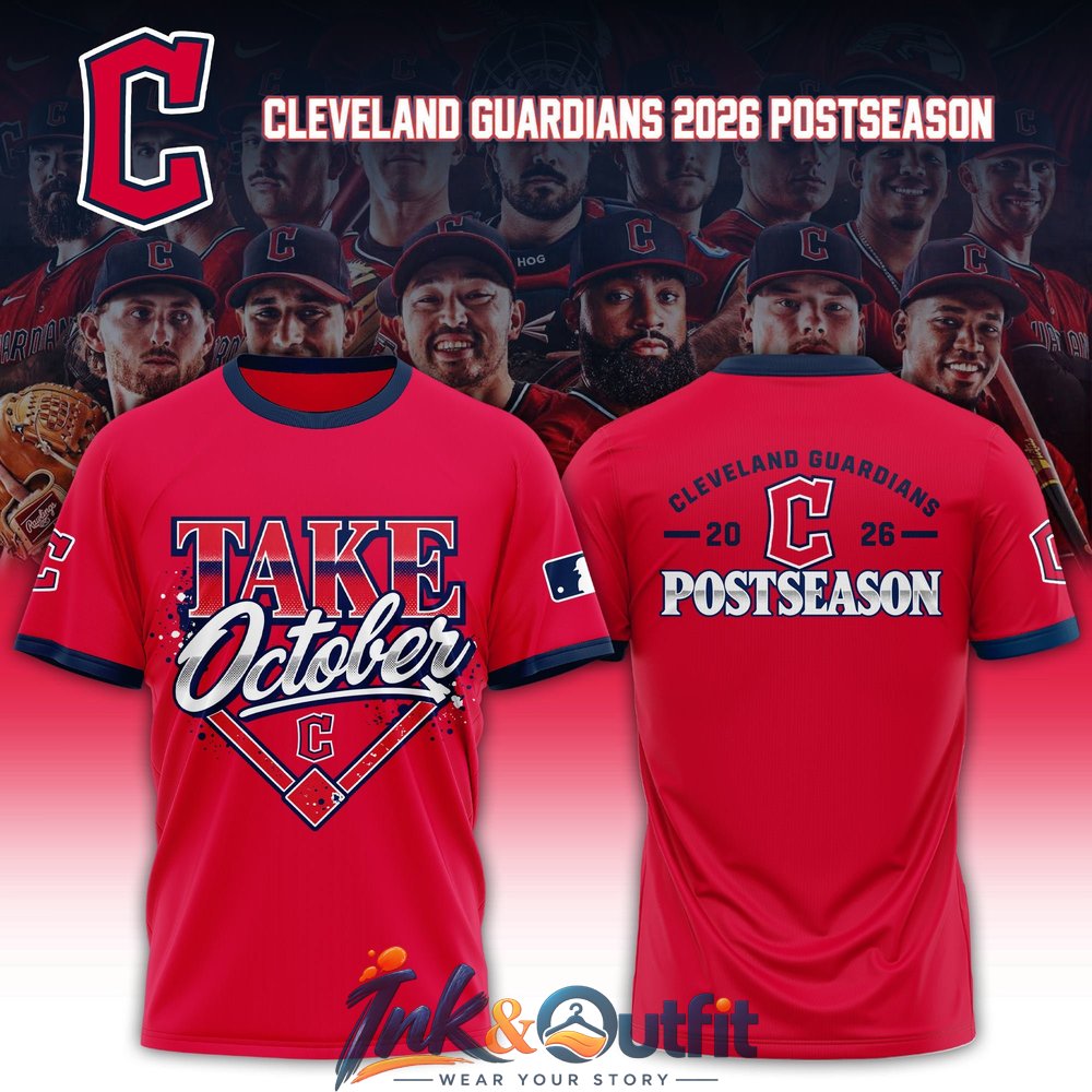 Cleveland Guardians Take October 2026 Postseason Shirt