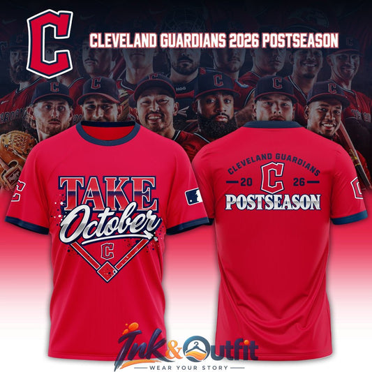 Cleveland Guardians Take October 2026 Postseason Shirt
