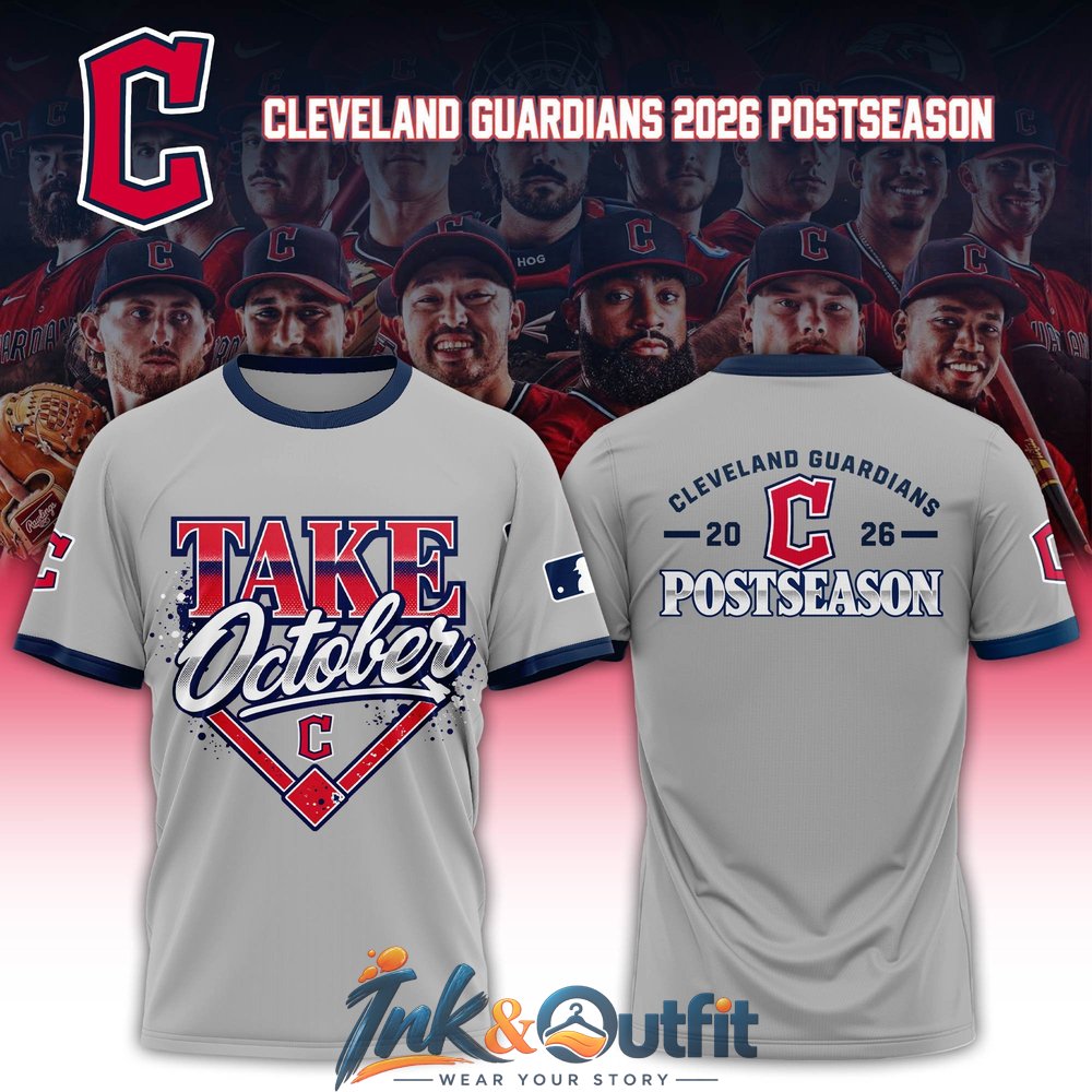 Cleveland Guardians Take October 2026 Postseason Shirt