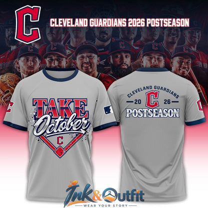 Cleveland Guardians Take October 2026 Postseason Shirt