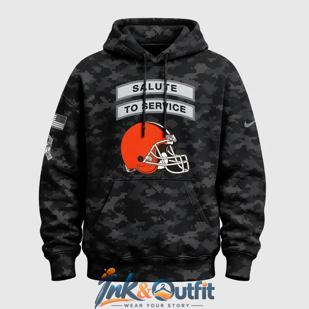 Coach Todd Monken Cleveland Browns Salute to Service 2026 Hoodie