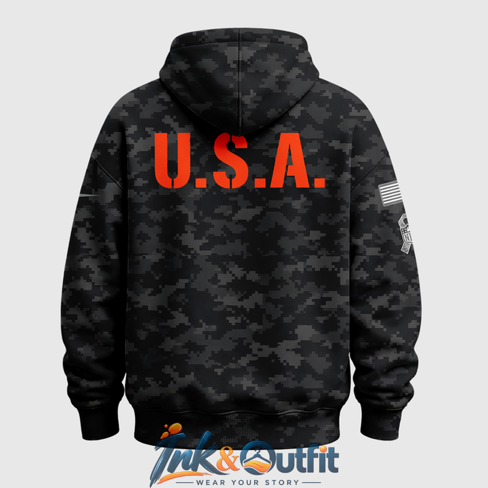 Coach Todd Monken Cleveland Browns Salute to Service 2026 Hoodie