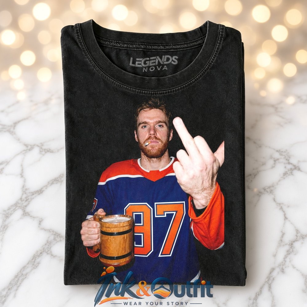 Connor McDavid x Oilers Attitude Graphic T-Shirt
