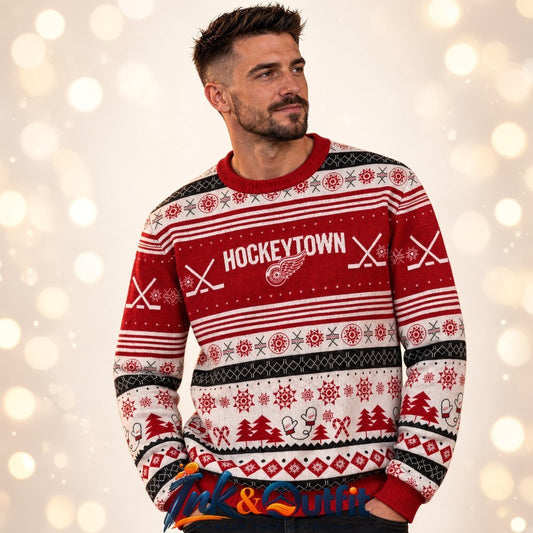 Detroit Red Wings Hockeytown Ugly Sweater 2026