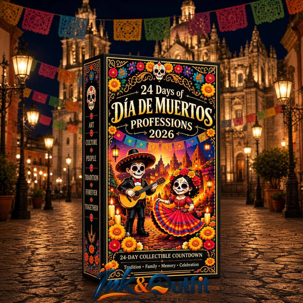 Dia de Muertos Profession Charms Advent Calendar
