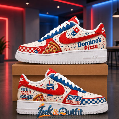 Domino's Pizza Hot and Fresh Goodness Sneakers