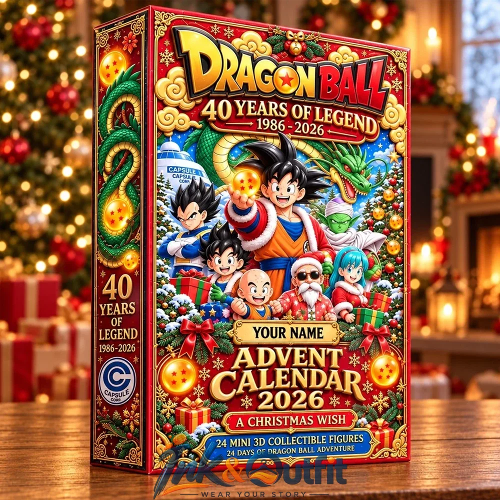 Dragon Ball Advent Calendar 2026 24 Anime Character Figures Christmas Countdown Gift for Dragon Ball Fans