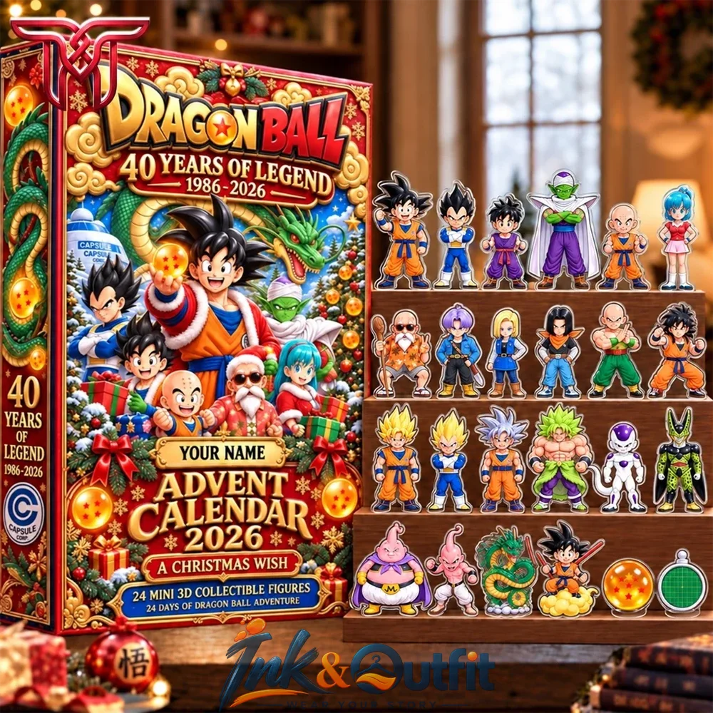 Dragon Ball Advent Calendar 2026 24 Anime Character Figures Christmas Countdown Gift for Dragon Ball Fans