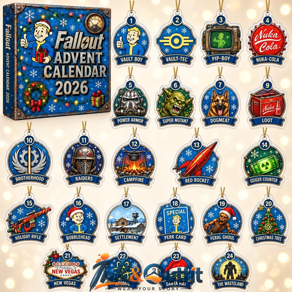 Fallout Vault Boy Christmas Advent Calendar