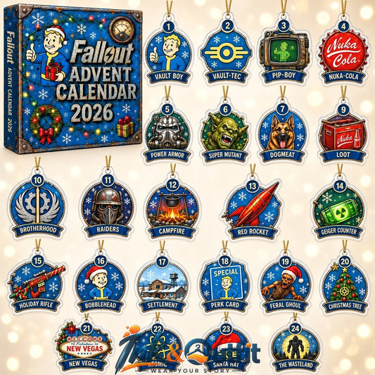 Fallout Vault Boy Christmas Advent Calendar