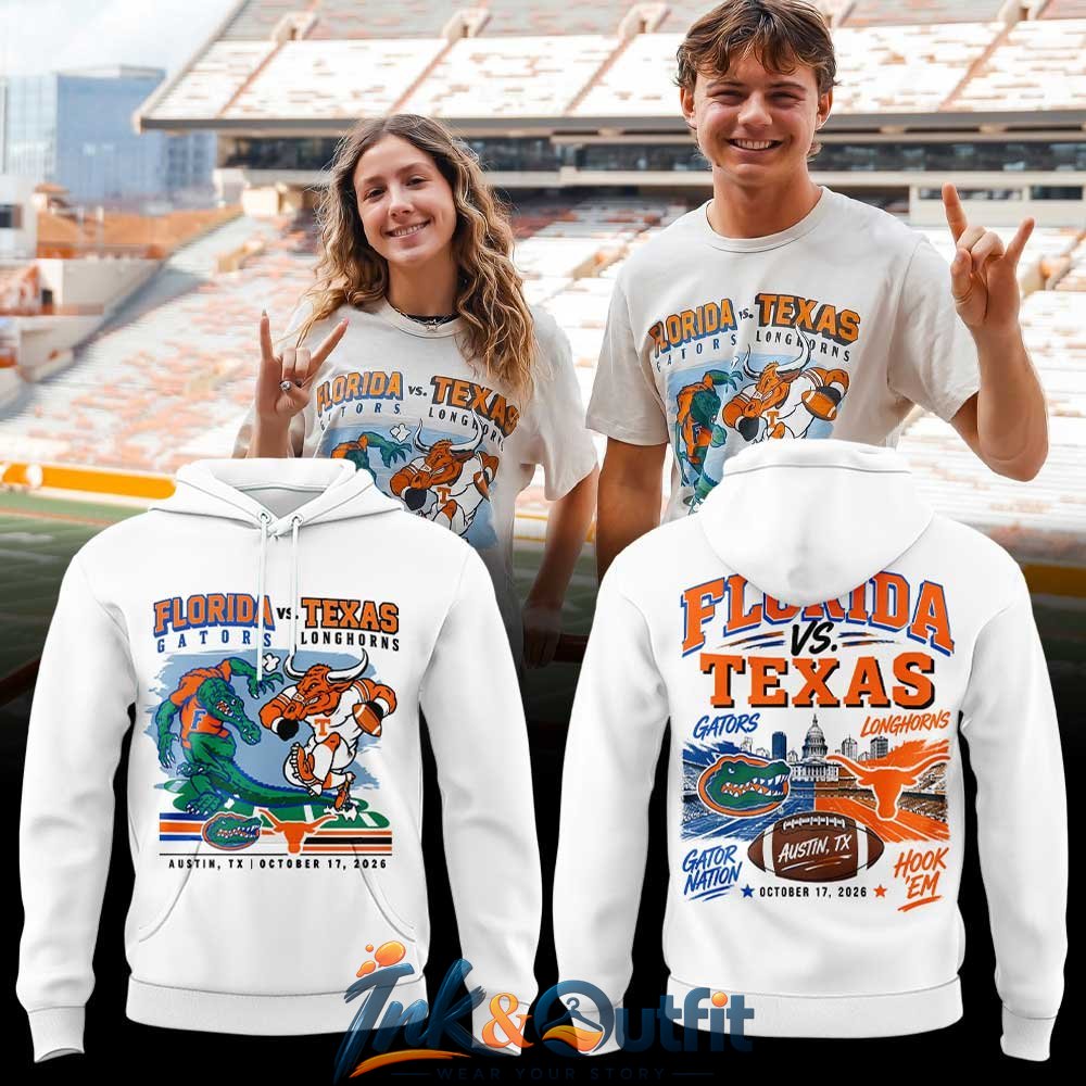 Florida Gators vs Texas Longhorns 2026 Game Day Hoodie