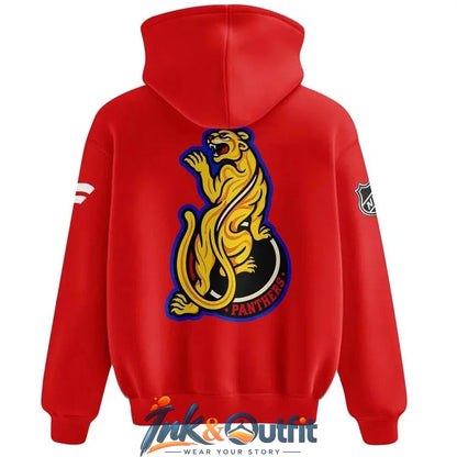 Florida Panthers Vamos Gatos Red Hoodie