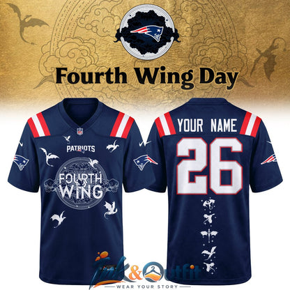 Football Fourth Wing Day 2026 Custom Jersey