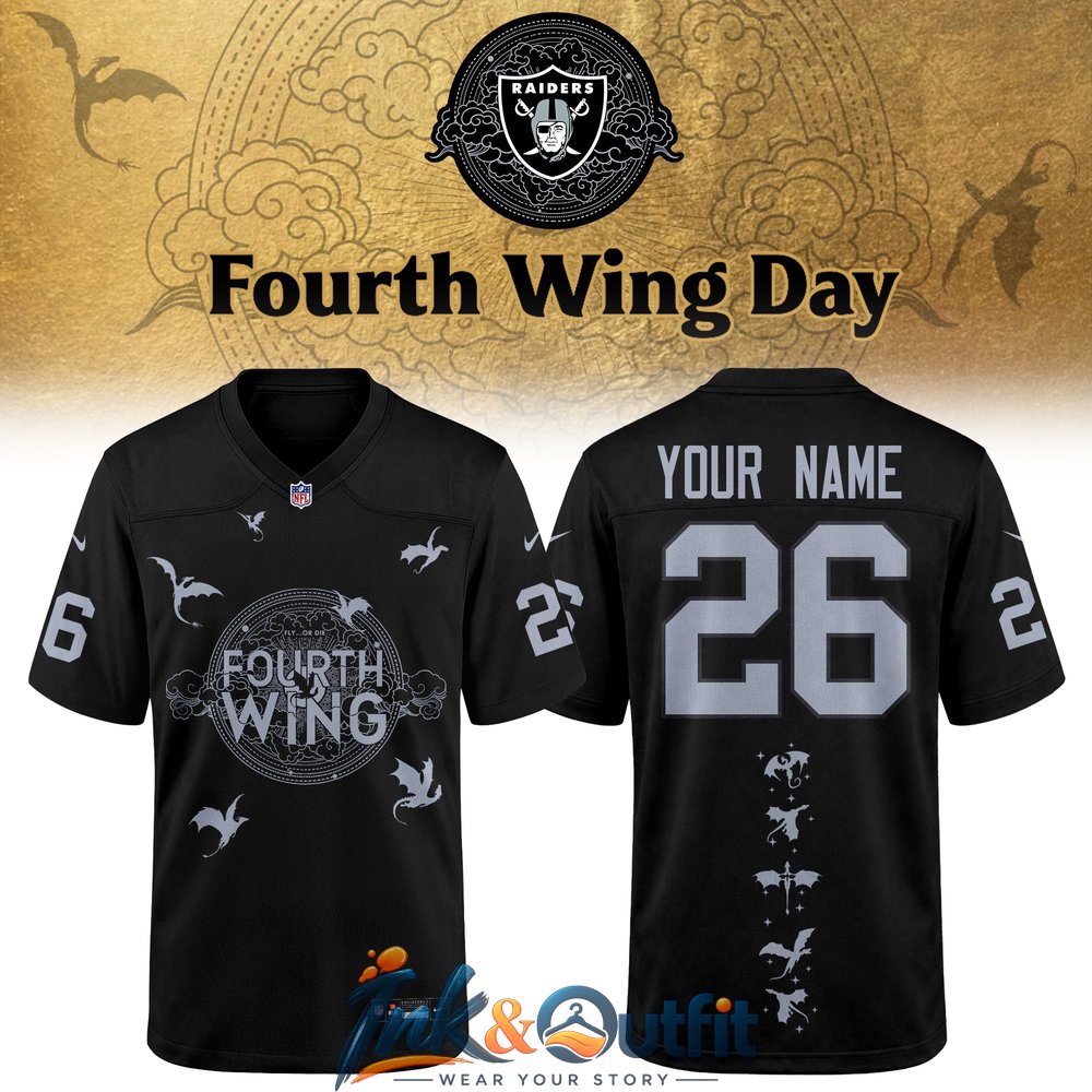 Football Fourth Wing Day 2026 Custom Jersey