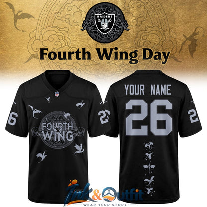 Football Fourth Wing Day 2026 Custom Jersey