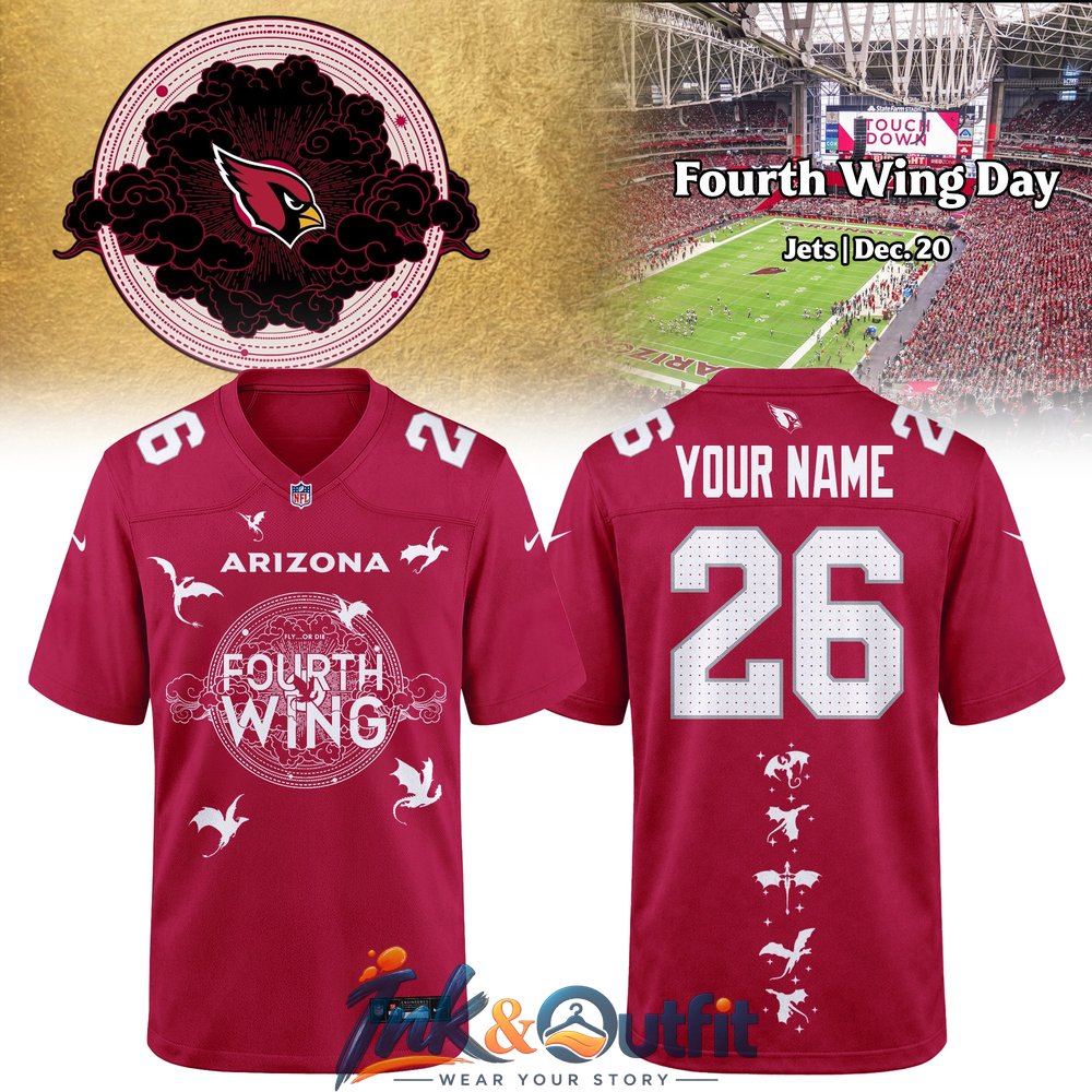 Football Fourth Wing Day 2026 Custom Jersey