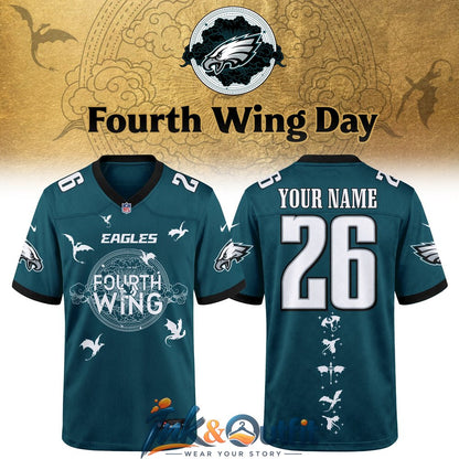 Football Fourth Wing Day 2026 Custom Jersey
