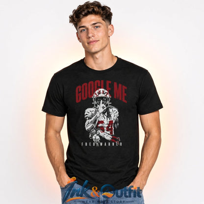 Fred Warner x San Francisco 49ers Google Me Graphic T-Shirt  NFL Number 54 Attitude Fan Tee