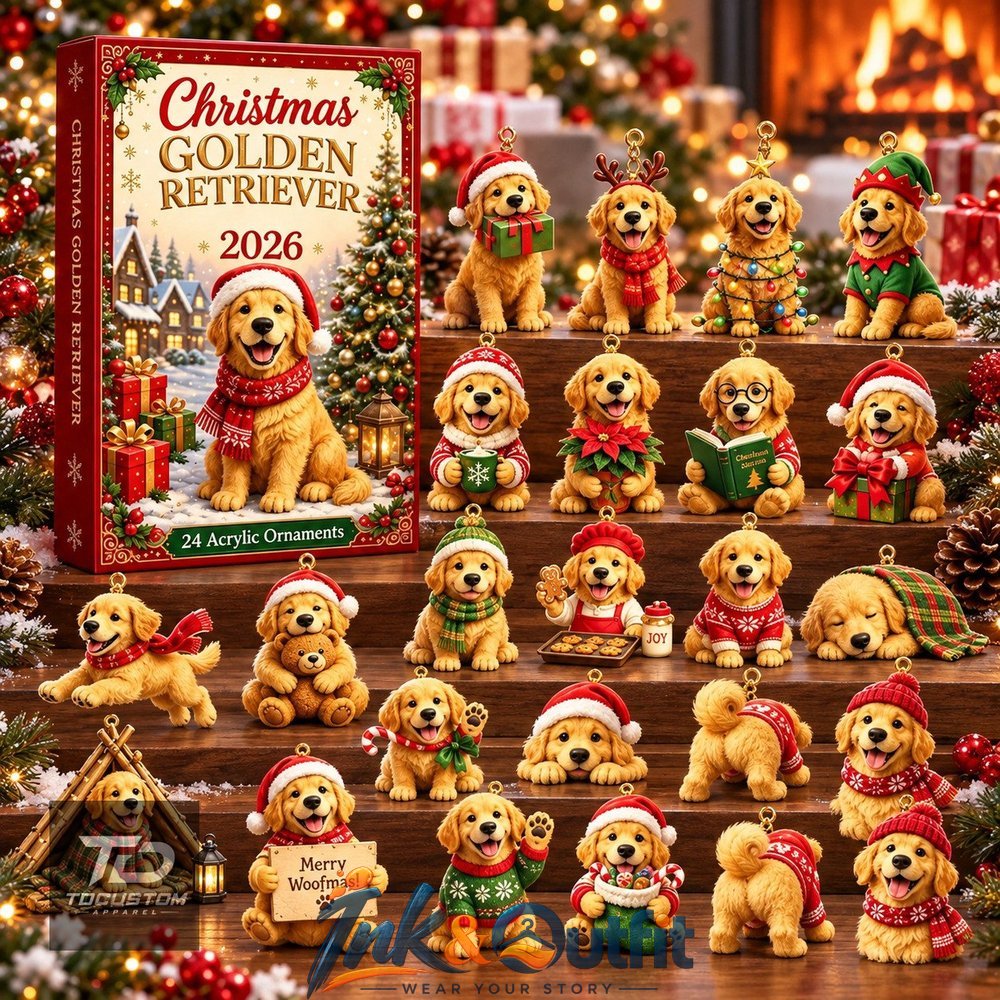 Golden Retriever Advent Calendar 2026