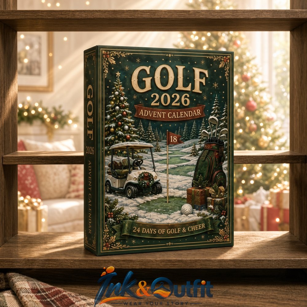 Golf Christmas Advent Calendar 2026 24 Days of Golf Ornaments Holiday Countdown Gift Box for Golf Lovers
