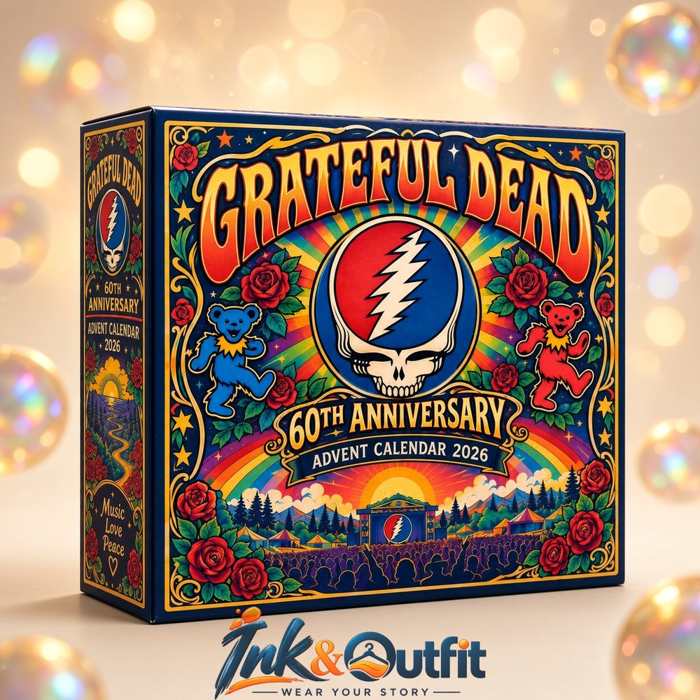 Grateful Dead 60 Years Charm Calendar