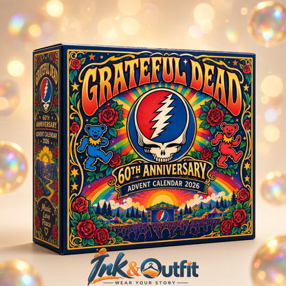 Grateful Dead 60 Years Charm Calendar