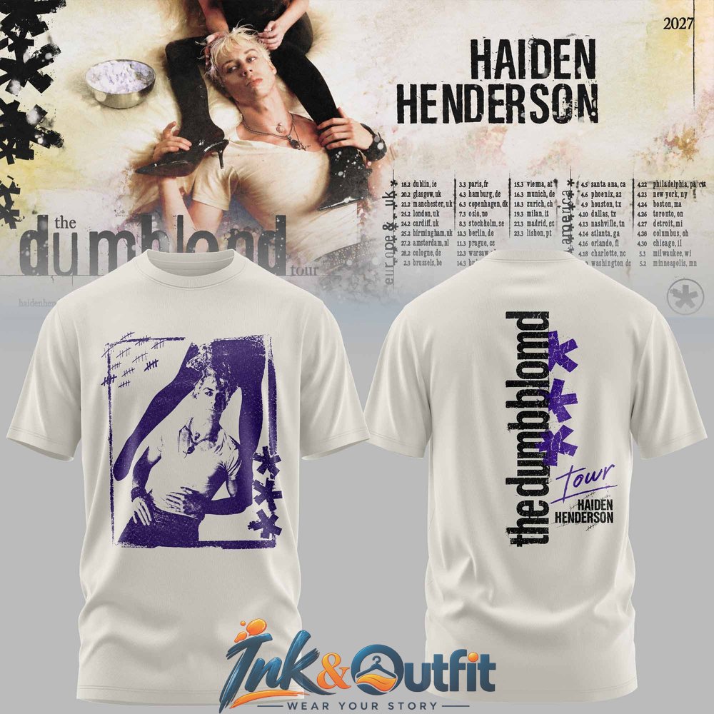 Haiden Henderson The Dumb Blond Tour 2027 TShirt