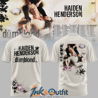 Haiden Henderson The Dumb Blond Tour 2027 TShirt