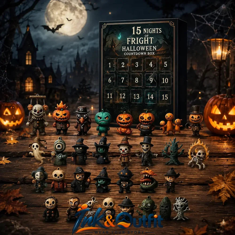 Halloween Advent Calendar 15 Days – Monster Pumpkin Miniatures Countdown Box