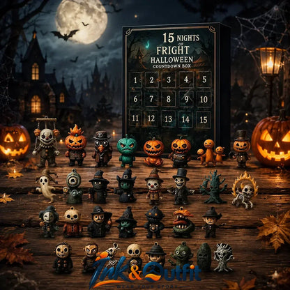 Halloween Advent Calendar 15 Days – Monster Pumpkin Miniatures Countdown Box